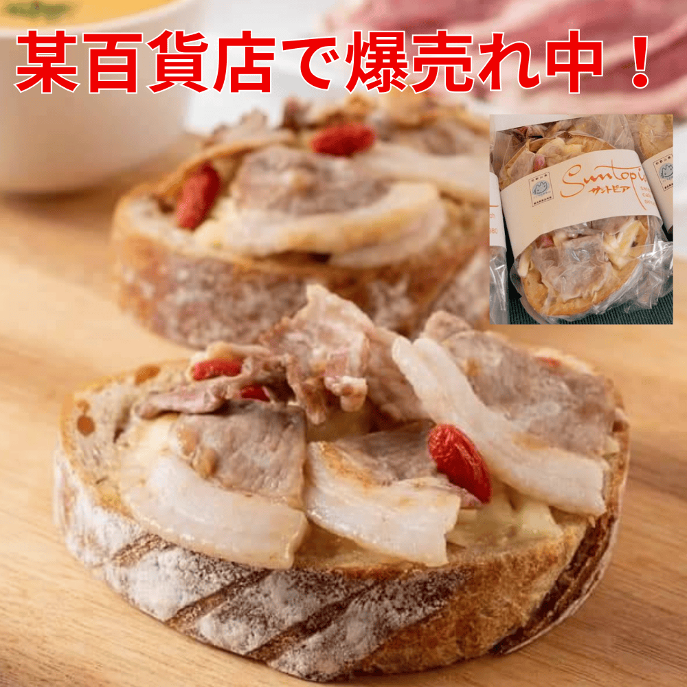 紀州ジビエブルスケッタ サントピア 【和歌山県和歌山市】 近畿 関西 サンドイッチ ジビエ オープンサンド 金山寺みそ