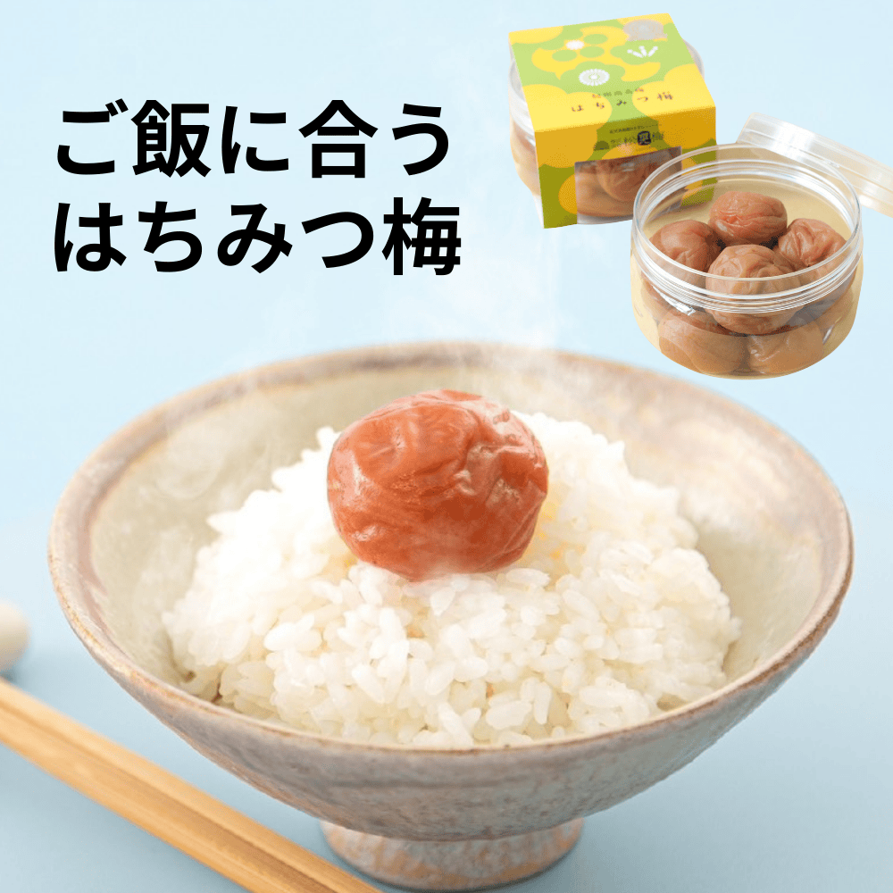 紀州南高梅 はちみつ梅 松晃梅 【和歌山県田辺市】 近畿 関西 ご飯のお供 蜂蜜