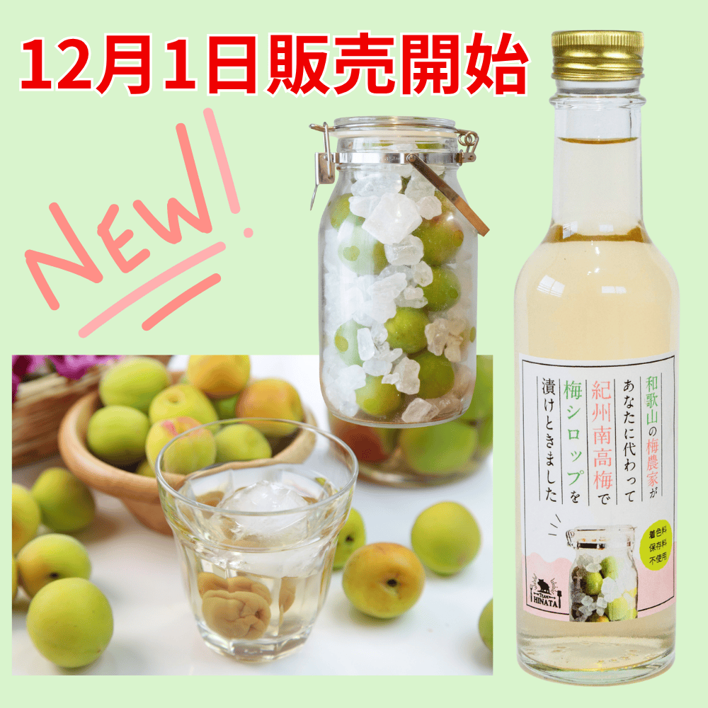 和歌山の梅農家があなたに代わって紀州南高梅で梅シロップを漬けときました 日向屋 【和歌山県田辺市】 近畿 関西 紀州南高梅 青梅 ジュース